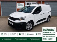 USED 2021 21 PEUGEOT PARTNER 1.5 BlueHDi 1000 Professional Standard Panel Van 5dr Diesel Manual SWB Euro 6 (100 bhp) 5 SERVICE STAMPS, AIR CON
