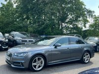 USED 2016 16 AUDI A4 2.0 TDI S line Saloon 4dr Diesel S Tronic quattro Euro 6 (s/s) (190 ps) 