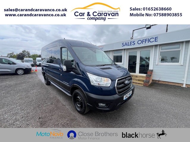 View our Ford Transit 2.0 410 EcoBlue Trend Minibus Double Cab 5dr Diesel Manual RWD L3 H2 Euro 6 (s/s) (15 Seat) (130 ps)