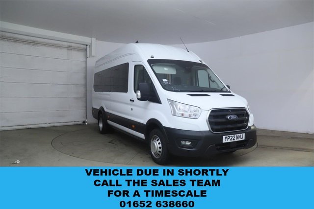 View our Ford Transit 2.0 460 EcoBlue Leader Minibus Double Cab 5dr Diesel Manual RWD L4 H3 Euro 6 (s/s) (17 Seat, DRW) (130 ps)