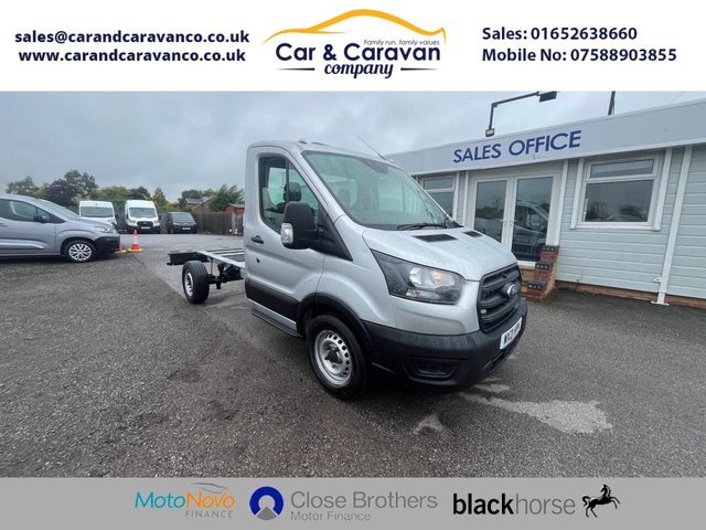 View our Ford Transit 2.0 350 EcoBlue Leader Chassis Cab 2dr Diesel Manual FWD L2 Euro 6 (s/s) (130 ps)