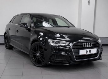 2016 AUDI A3 1.4 TFSI CoD S line Sportback 5dr Petrol Manual Euro 6 (s/s) (150 ps) £12495.00