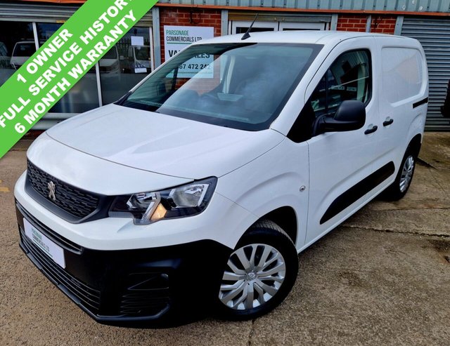 View our Peugeot Partner 1.5 BlueHDi 1000 Professional Standard Panel Van 5dr Diesel Manual SWB Euro 6 (100 bhp)