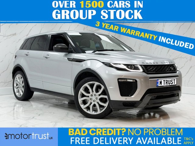 View our LAND ROVER RANGE ROVER EVOQUE