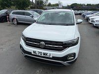 USED 2020 70 VOLKSWAGEN T-CROSS 1.0 Petrol (TSI), SE Edition, SUV, 5 Door, Manual, Euro 6. 