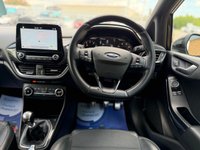 USED 2018 18 FORD FIESTA 1.0T EcoBoost ST-Line X Hatchback 3 Door Shadow Black Petrol Manual Euro 6 (s/s) (125 ps) STUNNING ST-LINE WITH TOUCH SCREEN DAB SAT NAV PHONE PROJECTION PRIVACY GLASS HEATED WINDSCREEN FULL BODY KIT