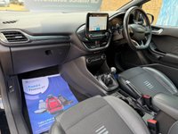 USED 2018 18 FORD FIESTA 1.0T EcoBoost ST-Line X Hatchback 3 Door Shadow Black Petrol Manual Euro 6 (s/s) (125 ps) STUNNING ST-LINE WITH TOUCH SCREEN DAB SAT NAV PHONE PROJECTION PRIVACY GLASS HEATED WINDSCREEN FULL BODY KIT