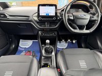 USED 2018 18 FORD FIESTA 1.0T EcoBoost ST-Line X Hatchback 3 Door Shadow Black Petrol Manual Euro 6 (s/s) (125 ps) STUNNING ST-LINE WITH TOUCH SCREEN DAB SAT NAV PHONE PROJECTION PRIVACY GLASS HEATED WINDSCREEN FULL BODY KIT