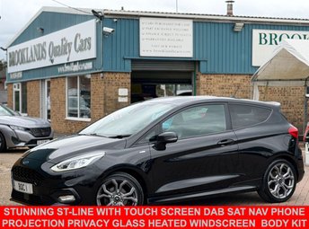 2018 FORD FIESTA 1.0T EcoBoost ST-Line X Hatchback 3 Door Shadow Black Petrol Manual Euro 6 (s/s) (125 ps) £7495.00