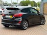 USED 2018 18 FORD FIESTA 1.0T EcoBoost ST-Line X Hatchback 3 Door Shadow Black Petrol Manual Euro 6 (s/s) (125 ps) STUNNING ST-LINE WITH TOUCH SCREEN DAB SAT NAV PHONE PROJECTION PRIVACY GLASS HEATED WINDSCREEN FULL BODY KIT