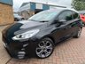 USED 2018 18 FORD FIESTA 1.0T EcoBoost ST-Line X Hatchback 3 Door Shadow Black Petrol Manual Euro 6 (s/s) (125 ps) STUNNING ST-LINE WITH TOUCH SCREEN DAB SAT NAV PHONE PROJECTION PRIVACY GLASS HEATED WINDSCREEN FULL BODY KIT