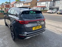USED 2019 19 KIA SPORTAGE 1.6 T-GDi GT-Line S SUV 5dr Petrol DCT AWD Euro 6 (s/s) (174 bhp) PANO SUNROOF, FULL LEATHER HEATED