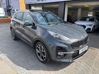 USED 2019 19 KIA SPORTAGE 1.6 T-GDi GT-Line S SUV 5dr Petrol DCT AWD Euro 6 (s/s) (174 bhp) PANO SUNROOF, FULL LEATHER HEATED
