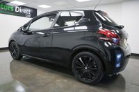 USED 2017 17 PEUGEOT 208 1.2 PureTech Black Edition Euro 6 3dr 12 Month MOT ...