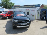 USED 2023 72 FORD RANGER 2.0 EcoBlue Wildtrak Pickup Double Cab 4dr Diesel Auto 4WD Euro 6 (s/s) (213 ps) 2022 FORD RANGER WILDTRAK  PICKUP AUTOMATIC 4WD EURO 6