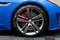 USED 2017 17 JAGUAR F-TYPE 3.0 V6 British Design Edition Coupe 2dr Petrol Auto AWD Euro 6 (s/s) (380 ps) FSH, Ultra Blue,Fixed Pan Roof