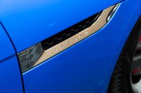 USED 2017 17 JAGUAR F-TYPE 3.0 V6 British Design Edition Coupe 2dr Petrol Auto AWD Euro 6 (s/s) (380 ps) FSH, Ultra Blue,Fixed Pan Roof