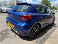 USED 2018 18 SEAT IBIZA 1.0 TSI FR Hatchback 5dr Petrol Manual Euro 6 (s/s) (115 ps) SERVICE HISTORY 12 MONTHS MOT