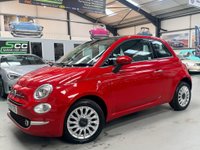 USED 2018 18 FIAT 500 1.2 Lounge Euro 6 (s/s) 3dr 2 Owners FSH. Pan Roof