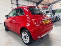 USED 2018 18 FIAT 500 1.2 Lounge Euro 6 (s/s) 3dr 2 Owners FSH. Pan Roof