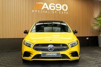 USED 2020 20 MERCEDES-BENZ A-CLASS 2.0 A35 AMG (Premium Plus) Hatchback 5dr Petrol SpdS DCT 4MATIC Euro 6 (s/s) (306 ps) Sun Yellow Gloss, Pan Roof,AMG
