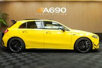 USED 2020 20 MERCEDES-BENZ A-CLASS 2.0 A35 AMG (Premium Plus) Hatchback 5dr Petrol SpdS DCT 4MATIC Euro 6 (s/s) (306 ps) Sun Yellow Gloss, Pan Roof,AMG