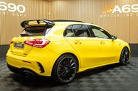 USED 2020 20 MERCEDES-BENZ A-CLASS 2.0 A35 AMG (Premium Plus) Hatchback 5dr Petrol SpdS DCT 4MATIC Euro 6 (s/s) (306 ps) Sun Yellow Gloss, Pan Roof,AMG