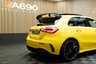 USED 2020 20 MERCEDES-BENZ A-CLASS 2.0 A35 AMG (Premium Plus) Hatchback 5dr Petrol SpdS DCT 4MATIC Euro 6 (s/s) (306 ps) Sun Yellow Gloss, Pan Roof,AMG