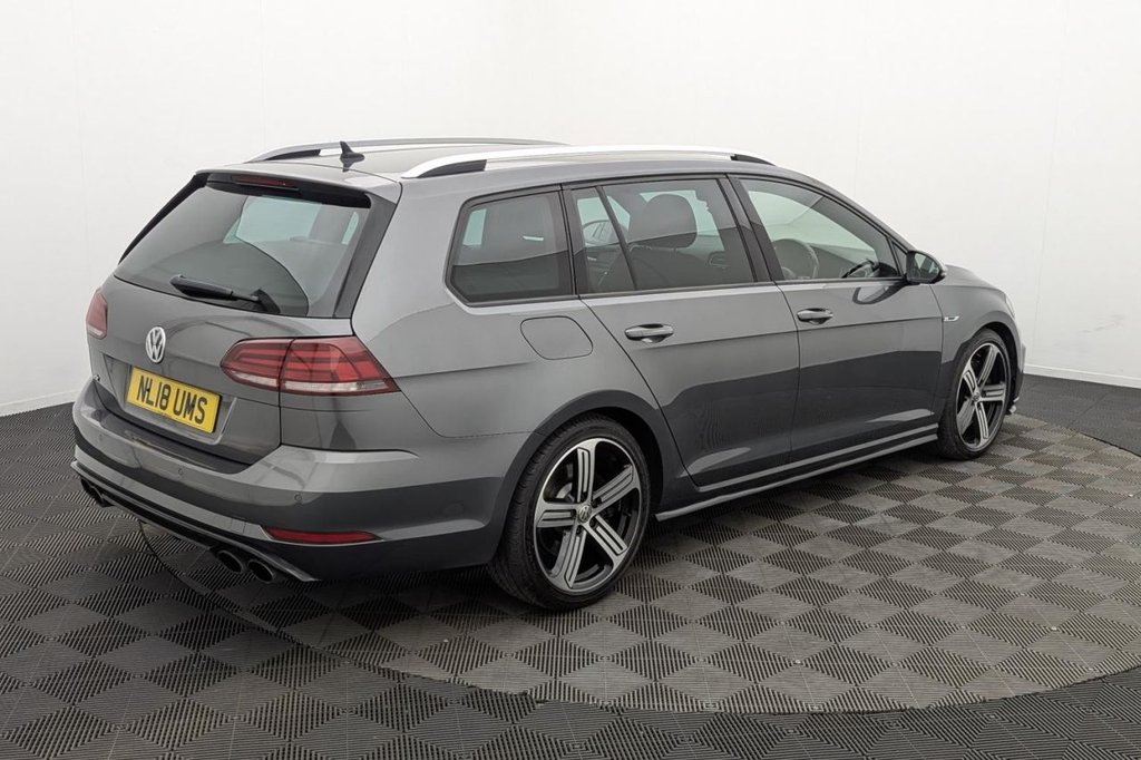 USED 2018 18 VOLKSWAGEN GOLF 2.0 TSI R Estate 5dr Petrol DSG 4Motion Euro 6 (s/s) (310 ps) 4X4, Car Play, Sat Nav