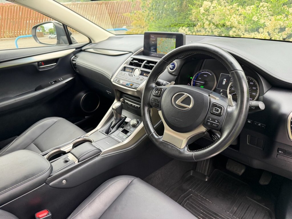 USED 2019 19 LEXUS NX 2.5 300h Sport SUV 5dr Petrol Hybrid E-CVT 4WD Euro 6 (s/s) (197 ps) SAT NAV, REV CAM, H/LEATHER