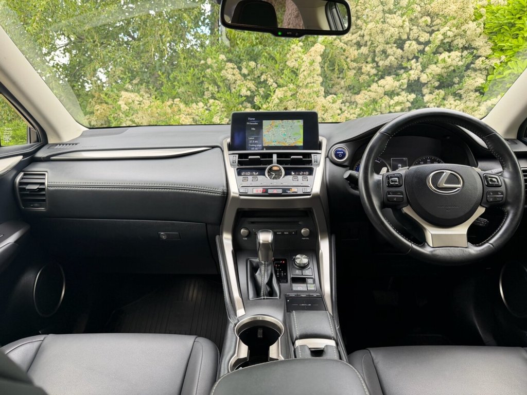 USED 2019 19 LEXUS NX 2.5 300h Sport SUV 5dr Petrol Hybrid E-CVT 4WD Euro 6 (s/s) (197 ps) SAT NAV, REV CAM, H/LEATHER
