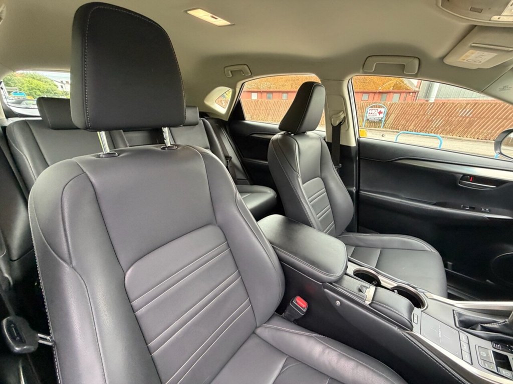 USED 2019 19 LEXUS NX 2.5 300h Sport SUV 5dr Petrol Hybrid E-CVT 4WD Euro 6 (s/s) (197 ps) SAT NAV, REV CAM, H/LEATHER