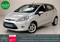 USED 2012 62 FORD FIESTA 1.25 Zetec Hatchback 5dr Petrol Manual (129 g/km, 81 bhp) 13 SERVICES | 8 FORD DEALER