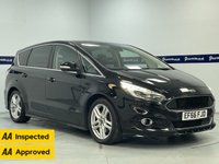 USED 2016 66 FORD S-MAX 2.0 TDCi Titanium Sport MPV 5dr Diesel Powershift Euro 6 (s/s) (180 ps) - AA INSPECTED (PAN ROOF - 7 SEATER - LEATHER)