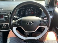 USED 2013 13 KIA PICANTO 1.0 2 Hatchback 5dr Petrol Manual Euro 5 (68 bhp) Gorgeous Fuchsia Paintwork + Bluetooth + &pound;20 Tax