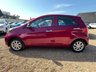 USED 2013 13 KIA PICANTO 1.0 2 Hatchback 5dr Petrol Manual Euro 5 (68 bhp) Gorgeous Fuchsia Paintwork + Bluetooth + &pound;20 Tax