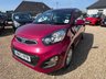 USED 2013 13 KIA PICANTO 1.0 2 Hatchback 5dr Petrol Manual Euro 5 (68 bhp) Gorgeous Fuchsia Paintwork + Bluetooth + &pound;20 Tax