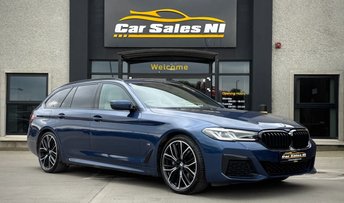 2021 BMW 5 SERIES 2.0 520d MHT M Sport Touring 5dr Diesel Hybrid Steptronic xDrive Euro 6 (s/s) (190 ps) &pound;24400.00