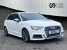USED 2017 S AUDI S3 2.0 TFSI Sportback 5dr Petrol Manual quattro Euro 6 (s/s) (310 ps) HEATED SEATS+2 KEYS+FSH