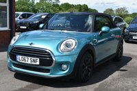 USED 2017 67 MINI CONVERTIBLE 1.5 Cooper Convertible 2dr Petrol Auto Euro 6 (s/s) (136 ps) RAC WARRANTY