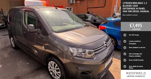 View our CITROEN BERLINGO
