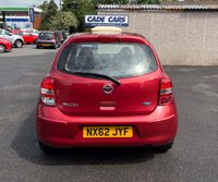 USED 2012 62 NISSAN MICRA 1.2 12V Acenta Hatchback 5dr Petrol Manual Euro 5 (80 ps) ESTABLISHED FOR OVER 33 YEARS.