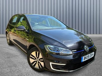 2019 VOLKSWAGEN E-GOLF 35.8kWh e-Golf Auto 5dr &pound;8500.00