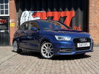 USED 2017 17 AUDI A1 1.4 TFSI S line Sportback 5dr Petrol S Tronic Euro 6 (s/s) (125 ps) FULL LEATHER, FULL HISTORY