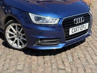 USED 2017 17 AUDI A1 1.4 TFSI S line Sportback 5dr Petrol S Tronic Euro 6 (s/s) (125 ps) FULL LEATHER, FULL HISTORY