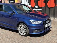 USED 2017 17 AUDI A1 1.4 TFSI S line Sportback 5dr Petrol S Tronic Euro 6 (s/s) (125 ps) FULL LEATHER, FULL HISTORY