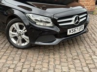 USED 2017 67 MERCEDES-BENZ C-CLASS 2.1 C220d SE Executive Edition Estate 5dr Diesel G-Tronic+ Euro 6 (s/s) (170 ps) TOW BAR, FULL HISTORY, 2 KEYS
