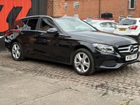 USED 2017 67 MERCEDES-BENZ C-CLASS 2.1 C220d SE Executive Edition Estate 5dr Diesel G-Tronic+ Euro 6 (s/s) (170 ps) TOW BAR, FULL HISTORY, 2 KEYS