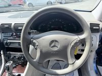 USED 2003 53 MERCEDES-BENZ C-CLASS 1.8 C200 Kompressor Elegance SE Saloon 4dr Petrol Automatic (209 g/km, 163 bhp) in metallic blue with a grey interior in immaculate condition with only 67456 miles one not to be missed. A future classic Mercedes in immaculate condition inside and out with a great history in metallic blue with a lovely grey cloth interior a stunning Mercedes that drives and looks great.............