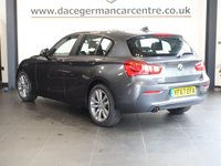 USED 2017 67 BMW 1 SERIES 1.5 116d Sport Hatchback 5dr Diesel Manual Euro 6 (s/s) (116 ps) EXCEPTIONALLY WELL CARED FOR BMW - COMES WITH A WELL DOCUMENTED BMW MAIN DEALER SERVICE HISTORY + SATELLITE NAVIGATION + APPS CONTROL + ENHANCED BLUETOOTH PHONE PREPARATION WITH USB AUDIO INTERFACE AND VOICE CONTROL + DAB DIGITAL RADIO + CRUISE CONTROL + DUAL ZONE CLIMATE CONTROL + AIR CONDITIONING + FRONT AND REAR PARKING SENSORS + KEYLESS START + HILL HOLD START ASSIST + SELECTABLE DRIVING MODES + IN CAR ENTERTAINMENT WITH MEDIA DISPLAY + LEATHER MULTI FUNCTIONAL STEERING WHEEL + LED DAY TIME